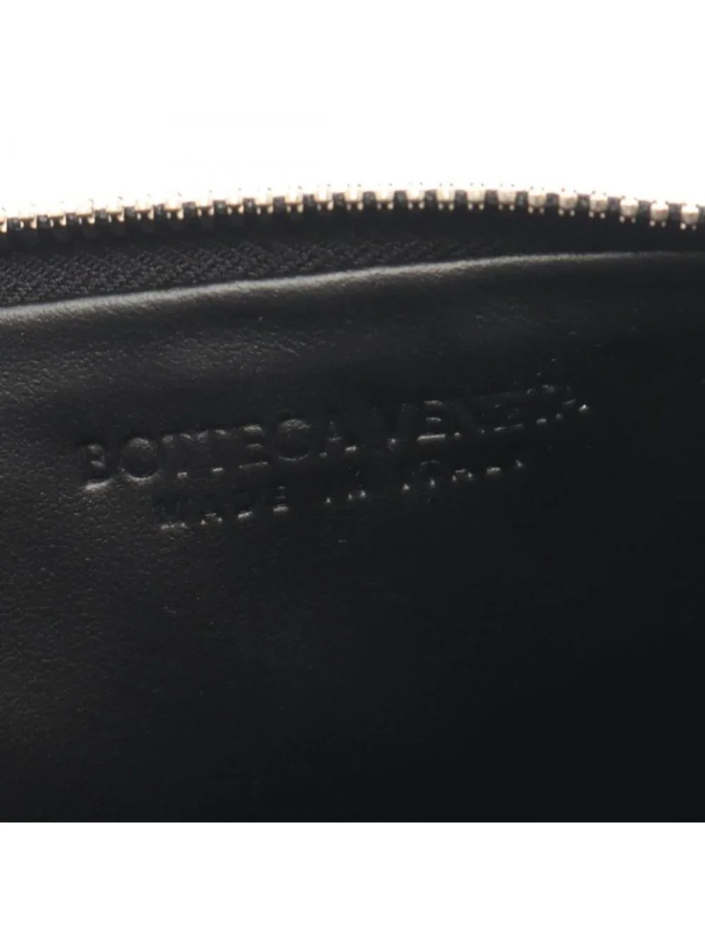 Bottega Veneta Clutch Intre Chart Leather New